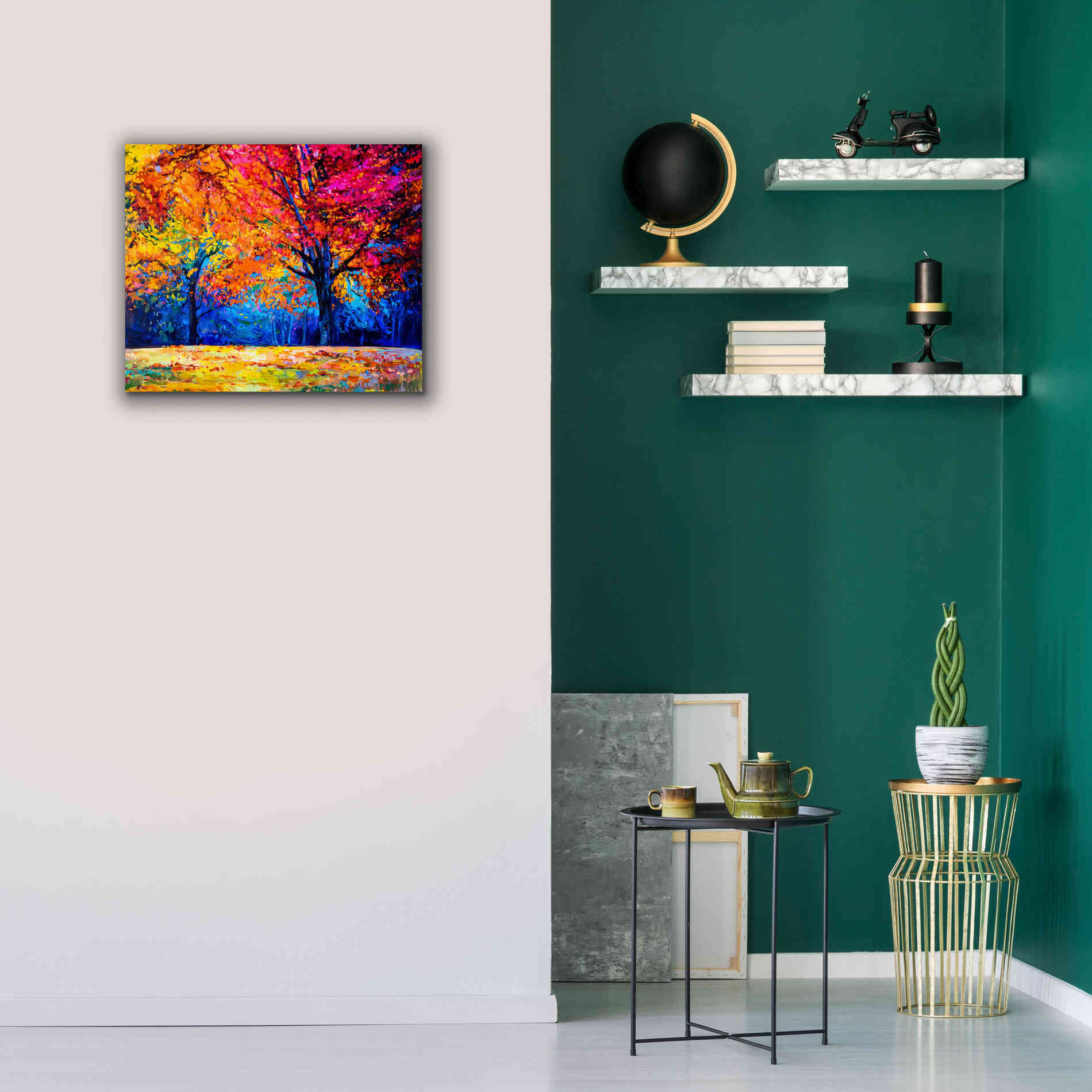 'October' by Epic Portfolio, Giclee Canvas Wall Art,24x20