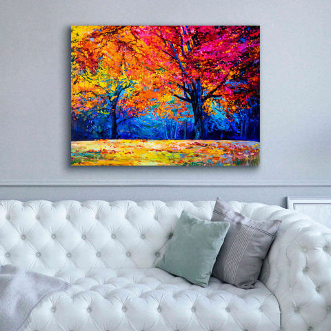 Image of 'October' by Epic Portfolio, Giclee Canvas Wall Art,54x40