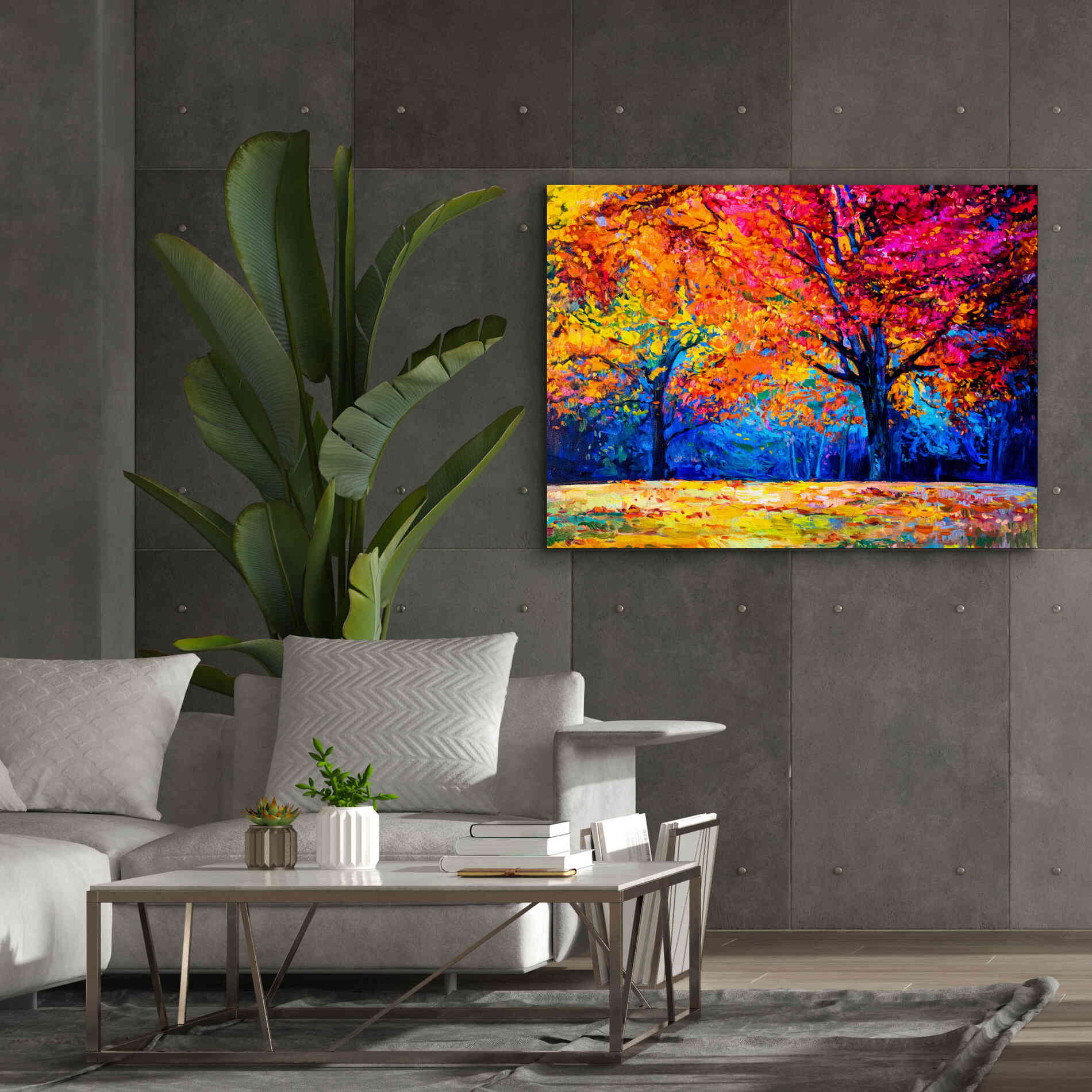 'October' by Epic Portfolio, Giclee Canvas Wall Art,54x40