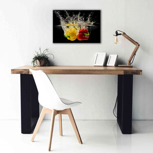'Pepper Splash' by Epic Portfolio, Giclee Canvas Wall Art,26x18