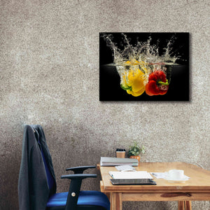 'Pepper Splash' by Epic Portfolio, Giclee Canvas Wall Art,34x26