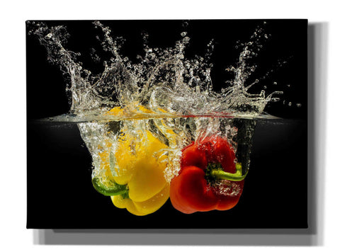 Image of 'Pepper Splash' by Epic Portfolio, Giclee Canvas Wall Art