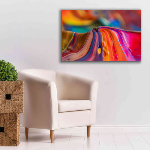 Image of 'Rainbow Lava' by Epic Portfolio, Giclee Canvas Wall Art,40x26