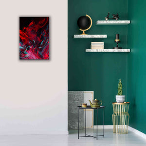 'Red Inferno' by Epic Portfolio, Giclee Canvas Wall Art,18x26