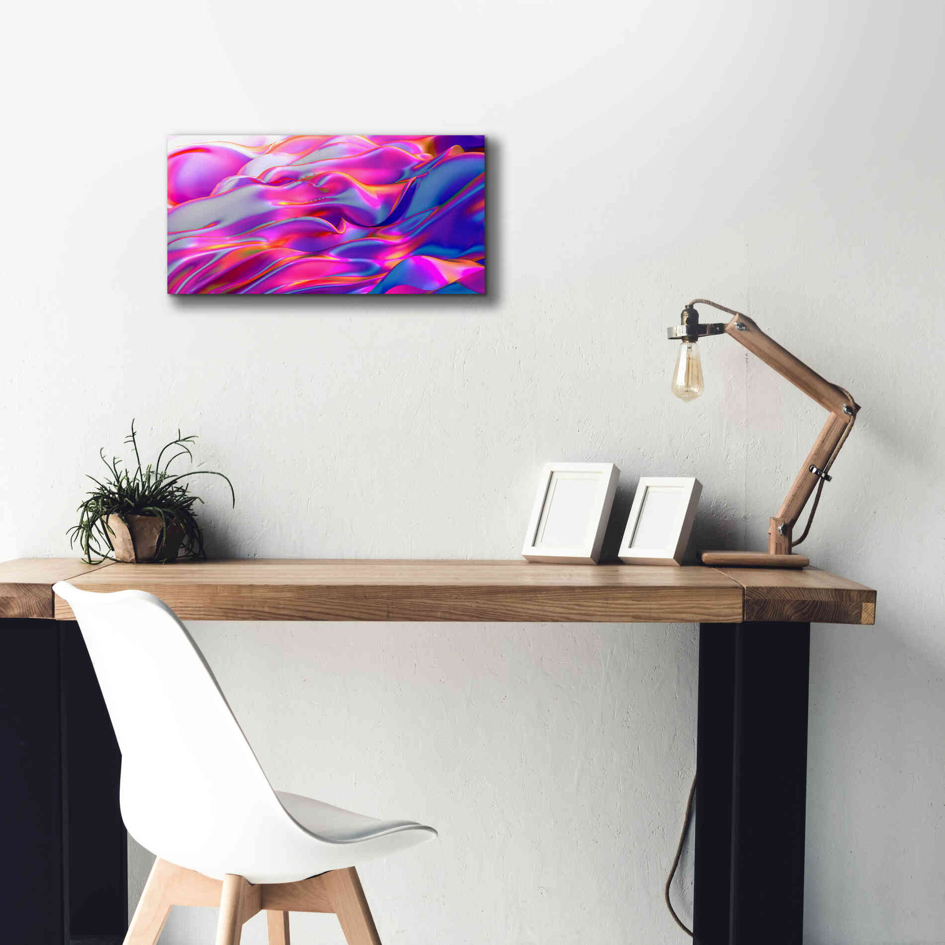 'Silk Dessert' by Epic Portfolio, Giclee Canvas Wall Art,24x12