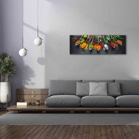 Image of 'Spicy World Ii' by Epic Portfolio, Giclee Canvas Wall Art,60x20