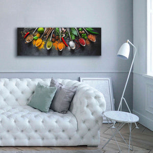 'Spicy World Ii' by Epic Portfolio, Giclee Canvas Wall Art,60x20