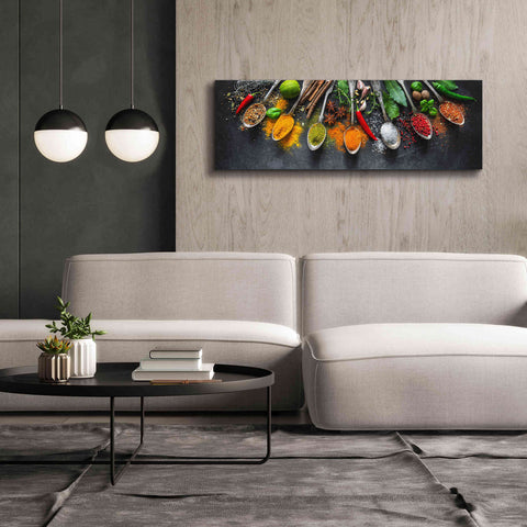 Image of 'Spicy World Ii' by Epic Portfolio, Giclee Canvas Wall Art,60x20