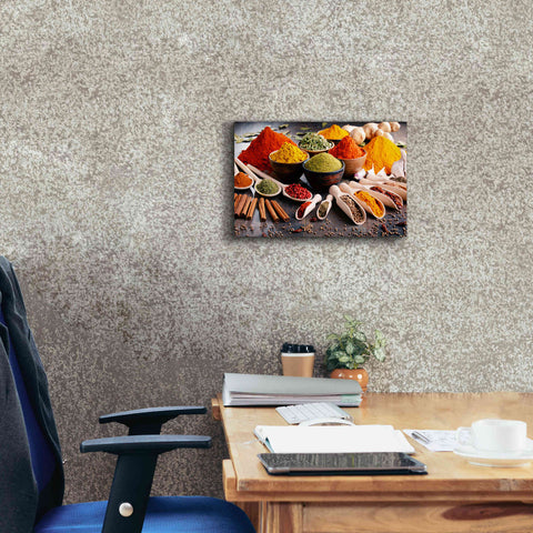 Image of 'Spicy World' by Epic Portfolio, Giclee Canvas Wall Art,18x12