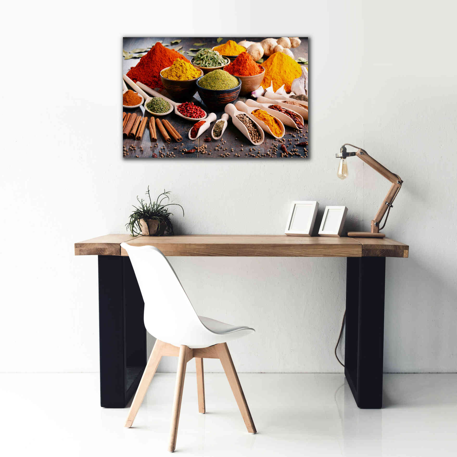 'Spicy World' by Epic Portfolio, Giclee Canvas Wall Art,40x26