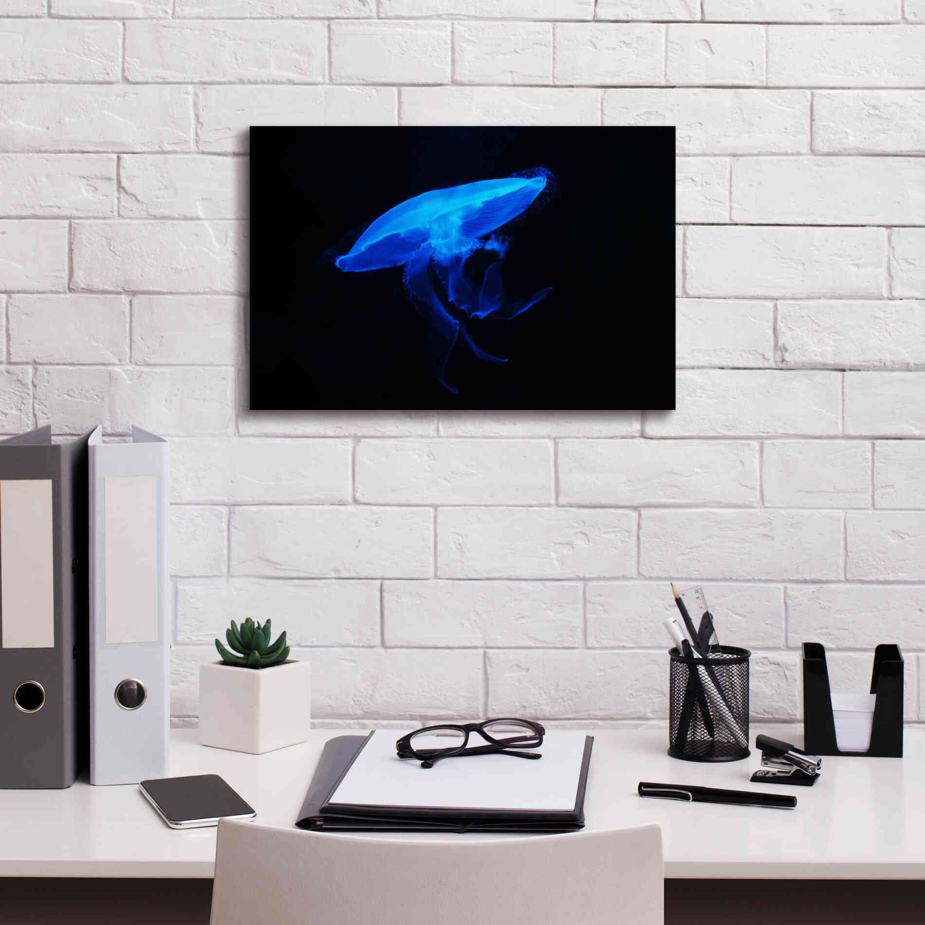 'Swan Lake' by Epic Portfolio, Giclee Canvas Wall Art,18x12