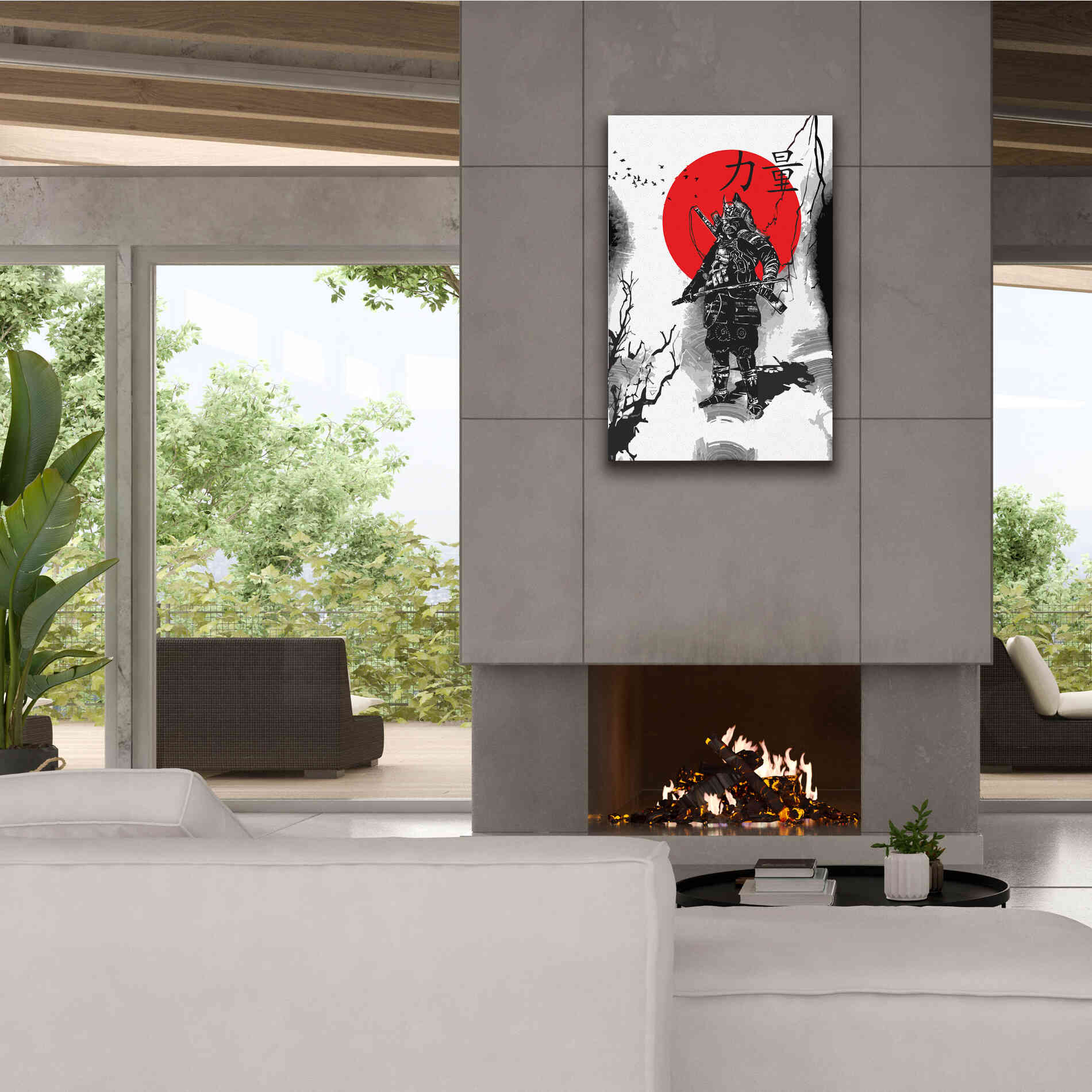 'The Last Samurai Converted' by Epic Portfolio, Giclee Canvas Wall Art,26x40