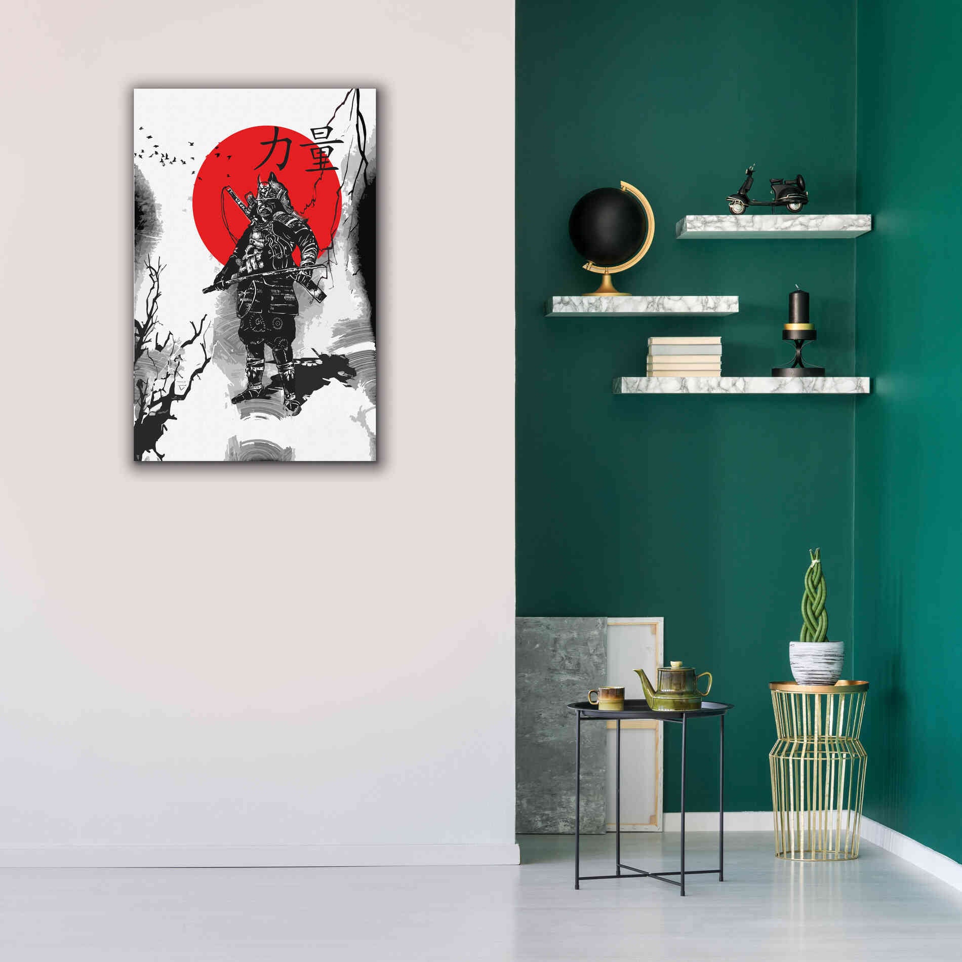 'The Last Samurai Converted' by Epic Portfolio, Giclee Canvas Wall Art,26x40