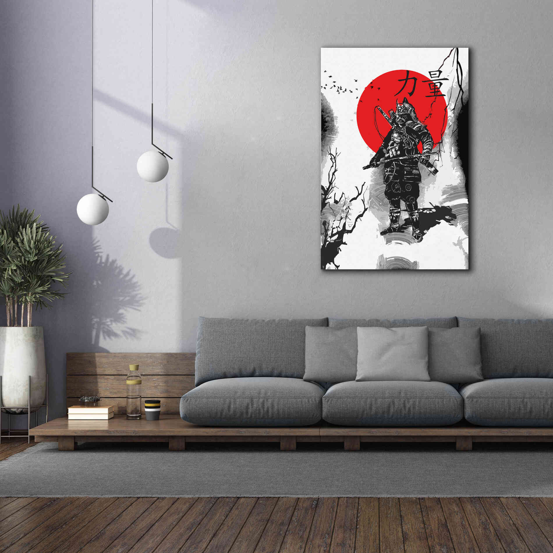 'The Last Samurai Converted' by Epic Portfolio, Giclee Canvas Wall Art,40x60