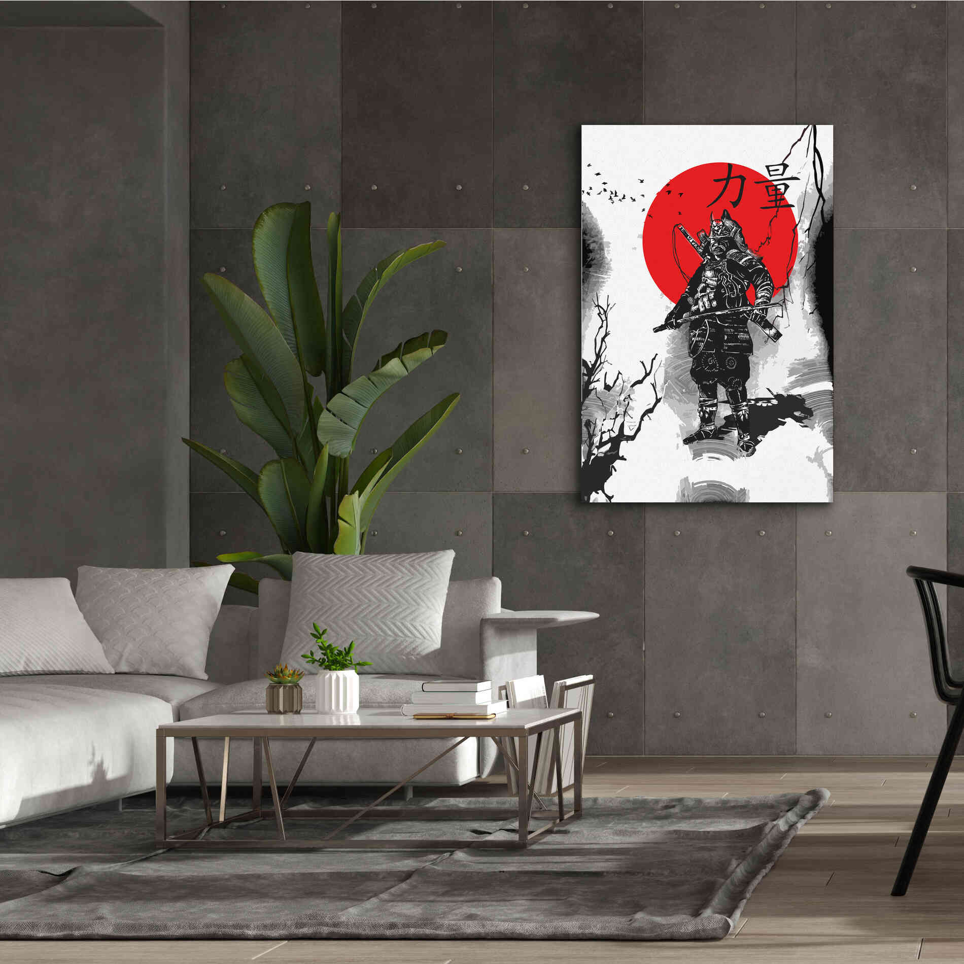 'The Last Samurai Converted' by Epic Portfolio, Giclee Canvas Wall Art,40x60