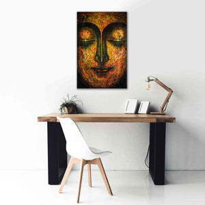 'Tranquil Budha' by Epic Portfolio, Giclee Canvas Wall Art,26x40