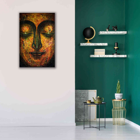 Image of 'Tranquil Budha' by Epic Portfolio, Giclee Canvas Wall Art,26x40