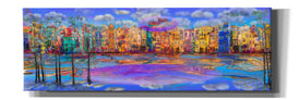 'Trippy Amsterdam' by Epic Portfolio, Giclee Canvas Wall Art
