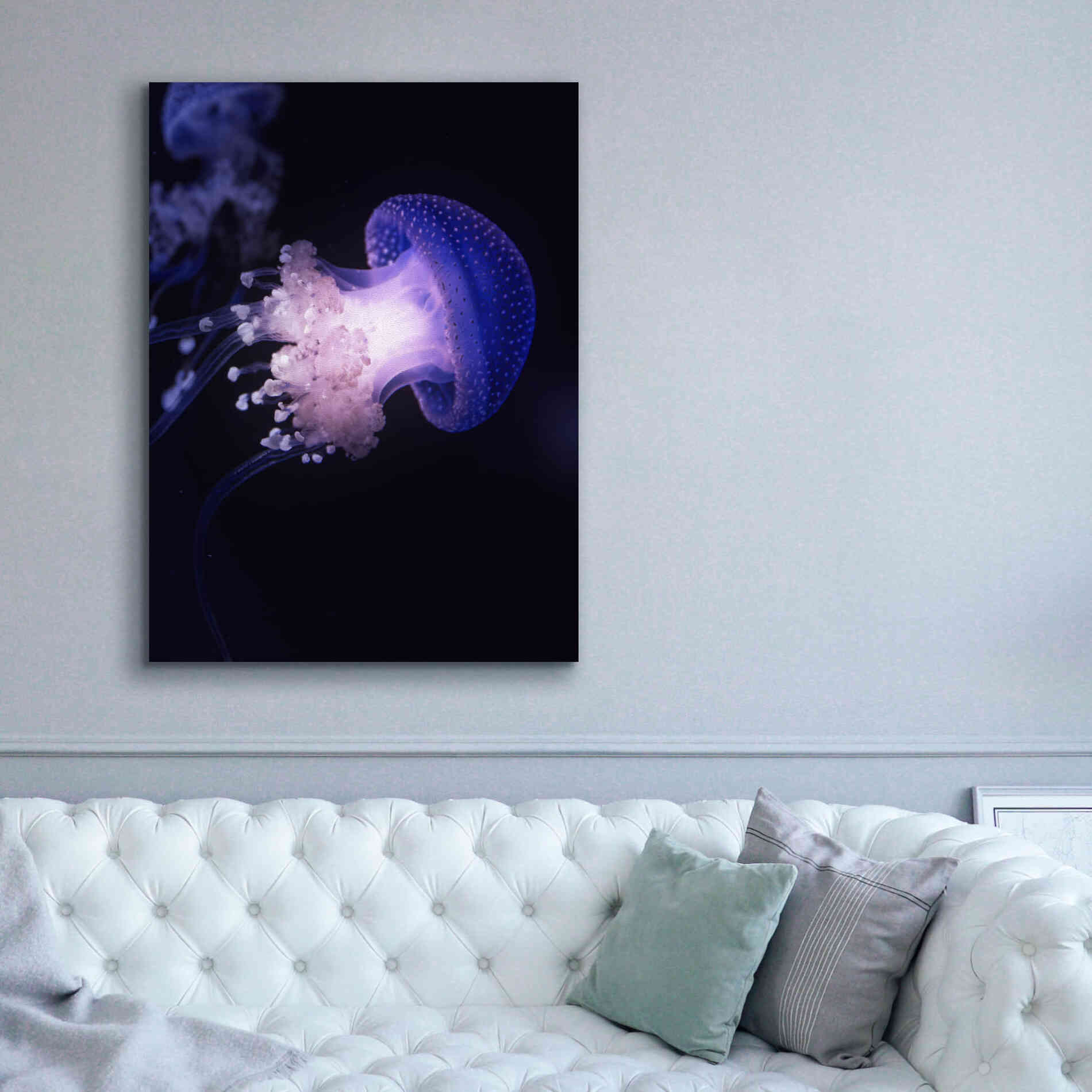 'Underwater Mushroom' by Epic Portfolio, Giclee Canvas Wall Art,40x54