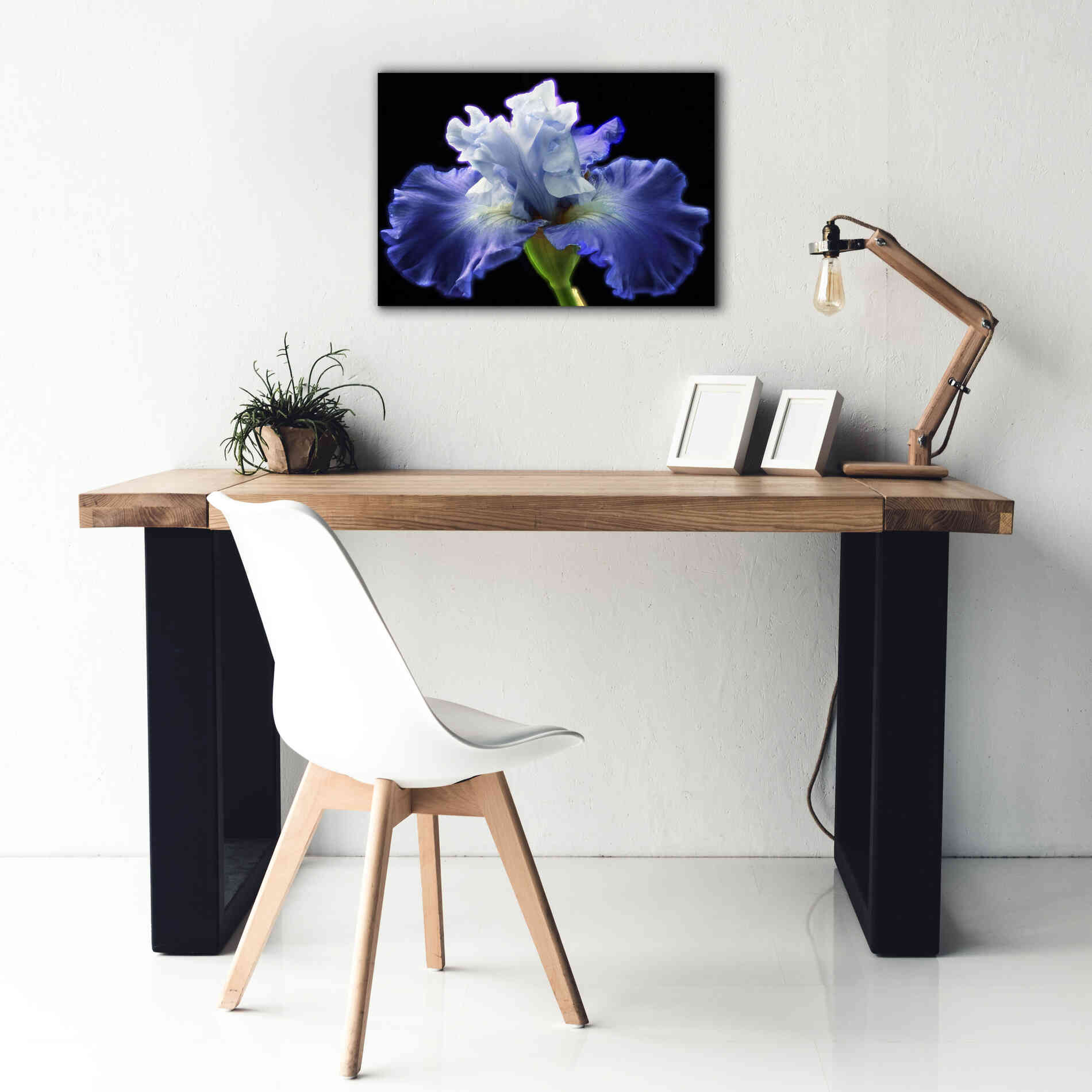 'Violet Blaze ' by Epic Portfolio, Giclee Canvas Wall Art,26x18