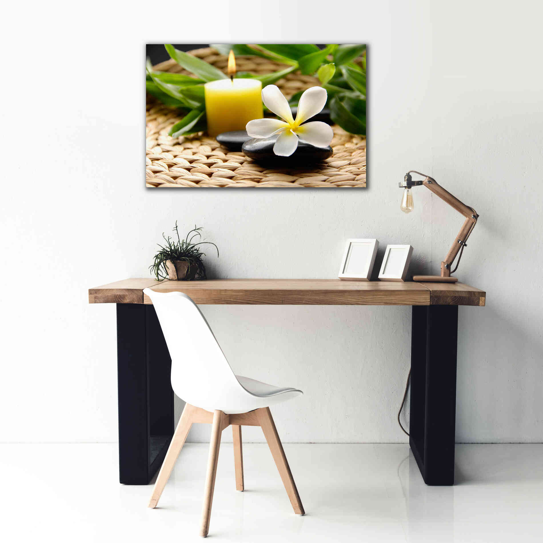 'Zen Moments' by Epic Portfolio, Giclee Canvas Wall Art,40x26