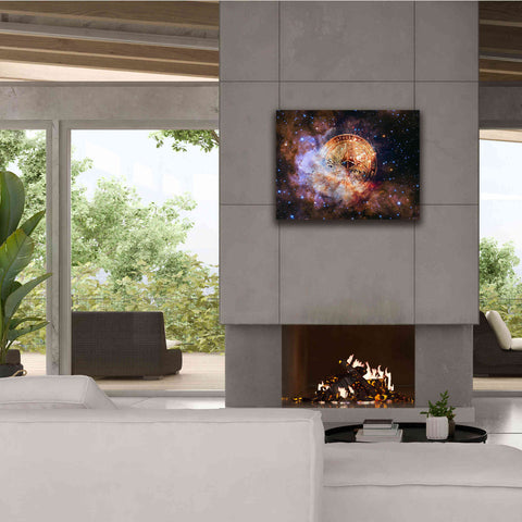 Image of 'Ethereum Nebula' by Epic Portfolio, Giclee Canvas Wall Art,34x26