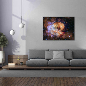 'Ethereum Nebula' by Epic Portfolio, Giclee Canvas Wall Art,54x40