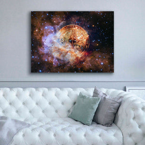 'Ethereum Nebula' by Epic Portfolio, Giclee Canvas Wall Art,54x40