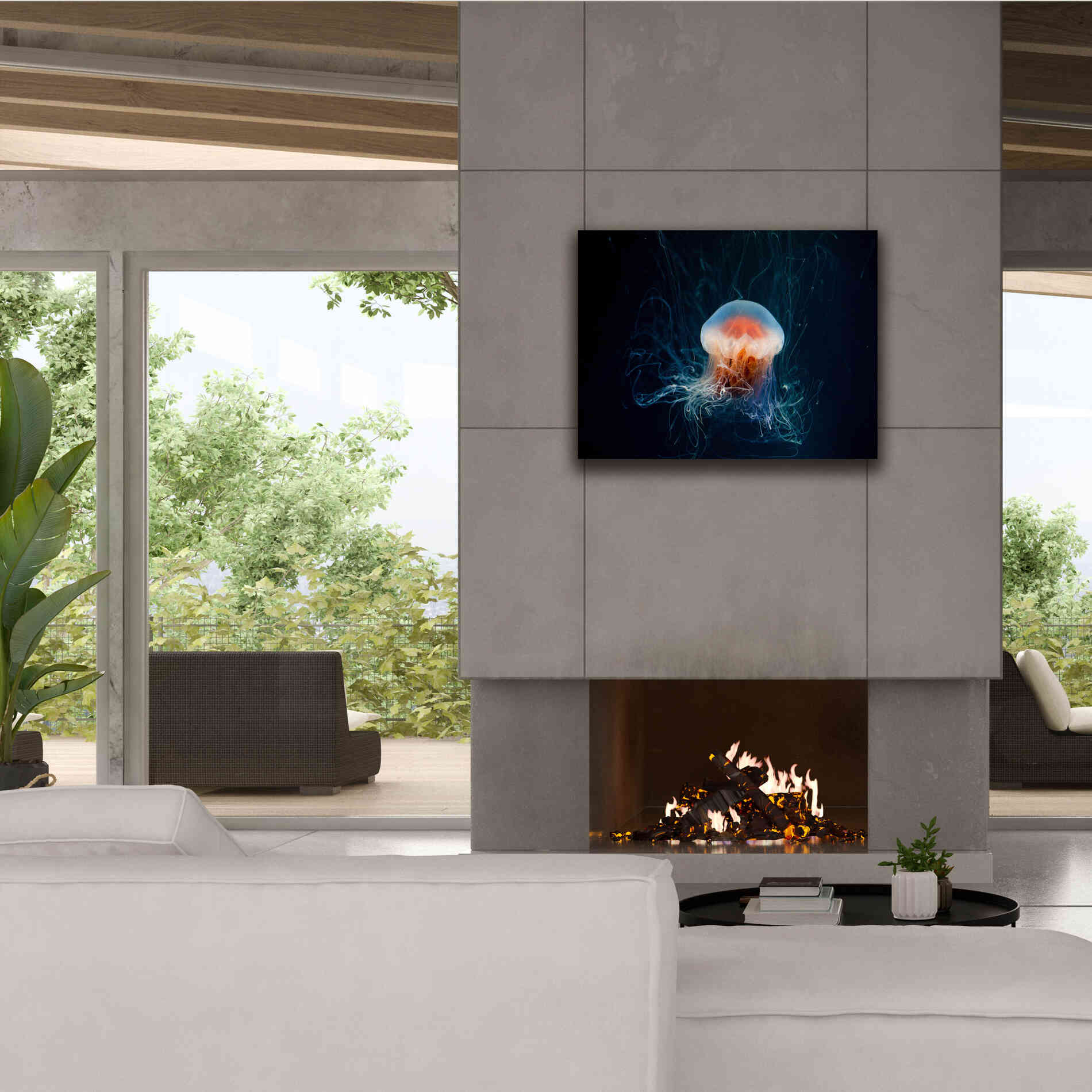 'Blast Off' by Epic Portfolio, Giclee Canvas Wall Art,34x26