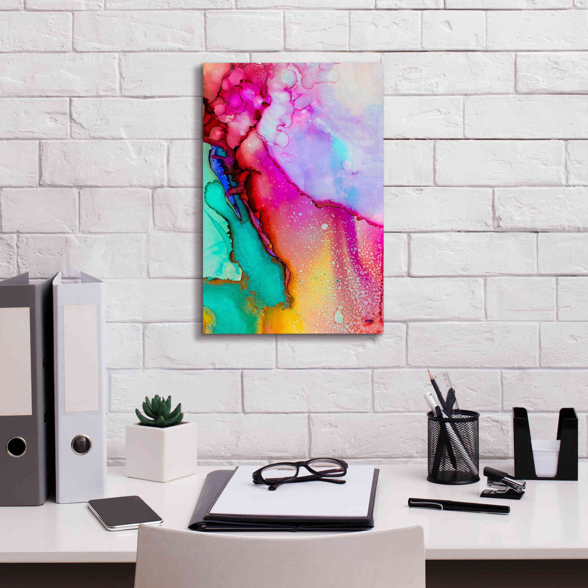 'Boil Over' by Epic Portfolio, Giclee Canvas Wall Art,12x18