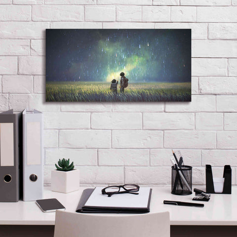 Image of 'Curious Mind' by Epic Portfolio, Giclee Canvas Wall Art,24x12