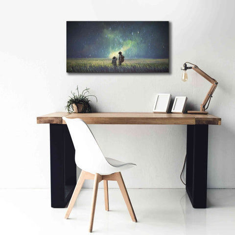 Image of 'Curious Mind' by Epic Portfolio, Giclee Canvas Wall Art,40x20