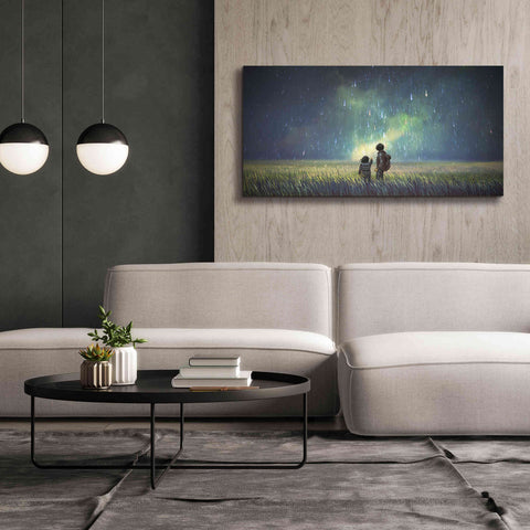 Image of 'Curious Mind' by Epic Portfolio, Giclee Canvas Wall Art,60x30