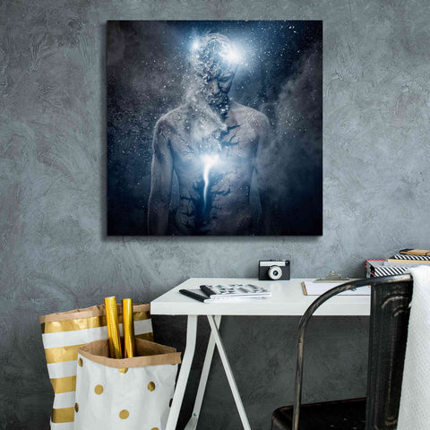 Image of 'Fleeing Of The Soul' by Epic Portfolio, Giclee Canvas Wall Art,26x26
