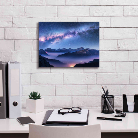 Image of 'Inside The Milky Way' by Epic Portfolio, Giclee Canvas Wall Art,16x12