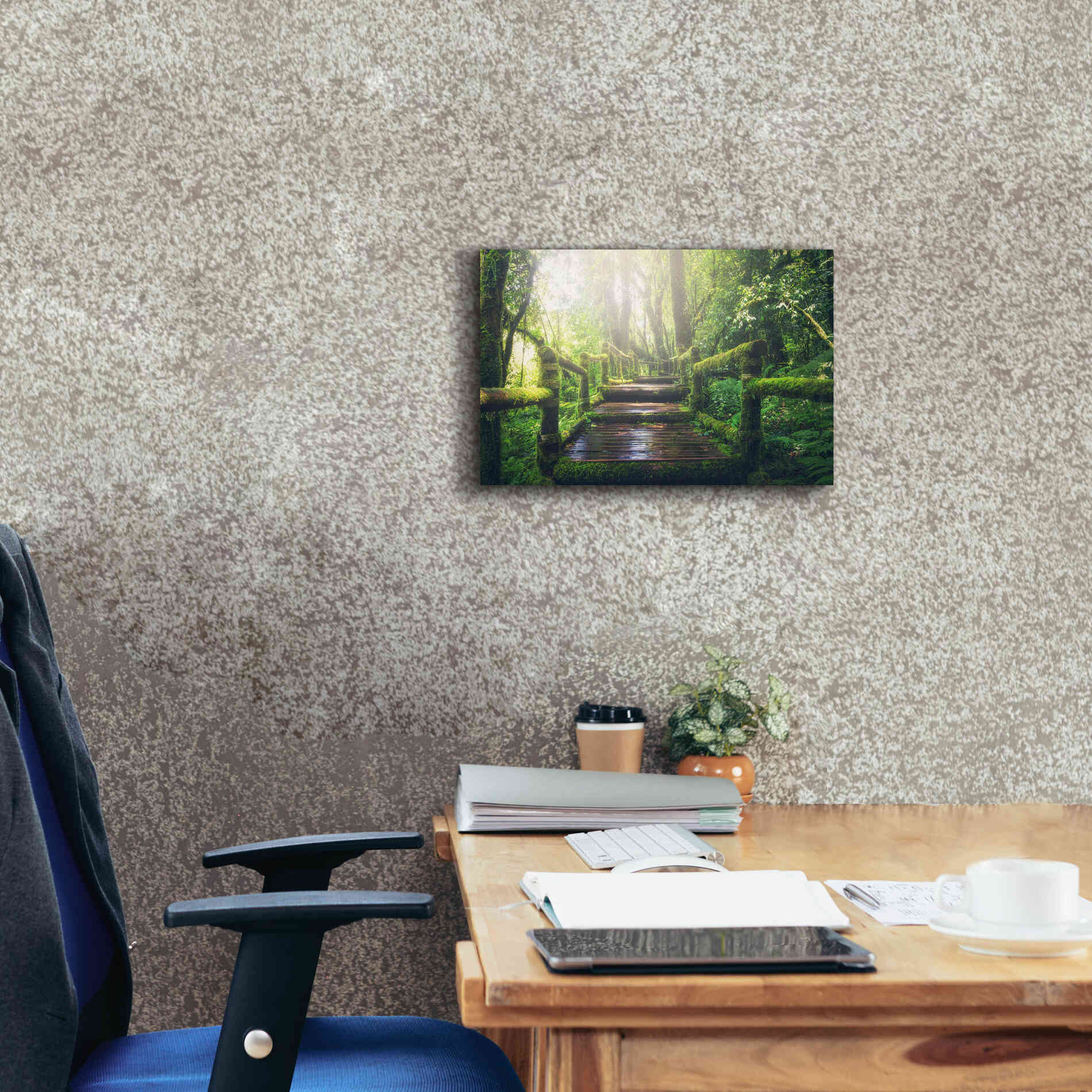 'Jungle' by Epic Portfolio, Giclee Canvas Wall Art,18x12
