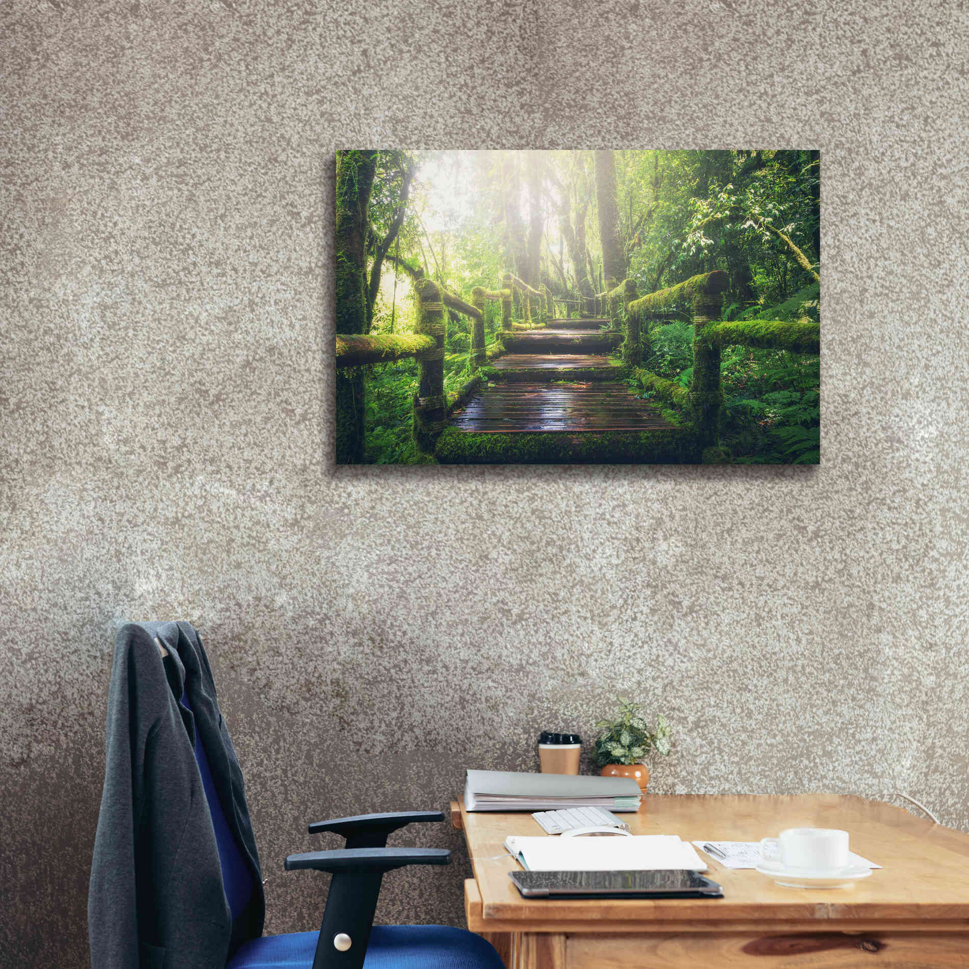 'Jungle' by Epic Portfolio, Giclee Canvas Wall Art,40x26