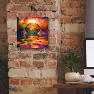 'Liquid Galaxy' by Epic Portfolio, Giclee Canvas Wall Art,12x12