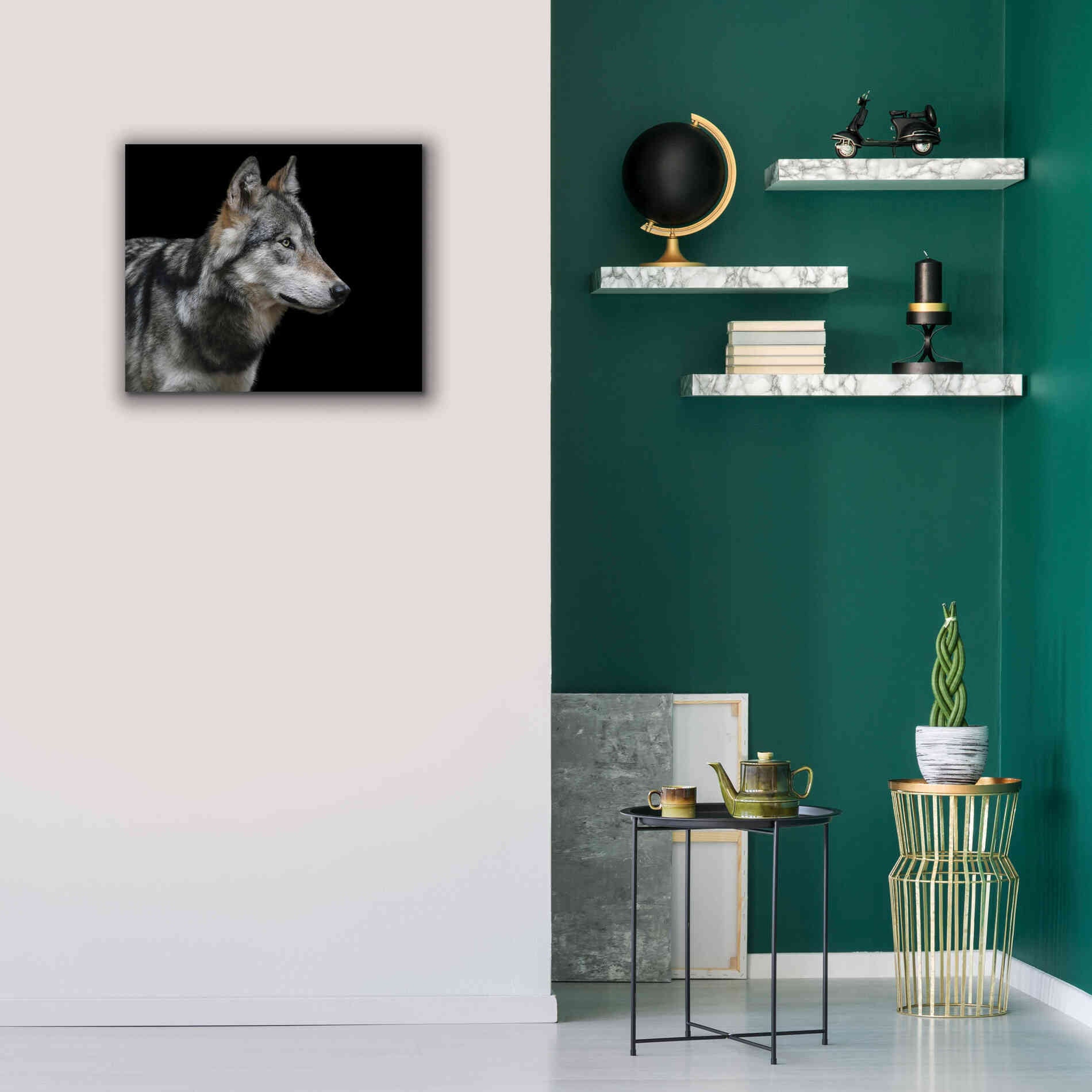 'Wolf' by Epic Portfolio, Giclee Canvas Wall Art,24x20