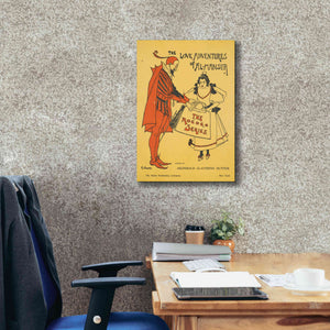 'The Love Adventures Of Al-Mansur (1895)' by Epic Portfolio, Giclee Canvas Wall Art,18x26