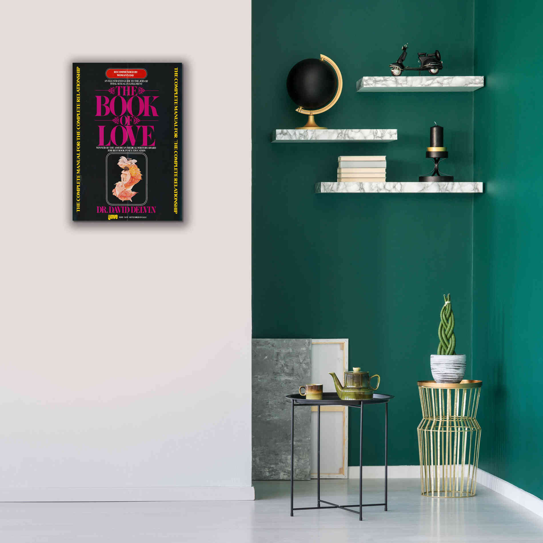 'The Book Of Love (1977)' by Epic Portfolio, Giclee Canvas Wall Art,18x26