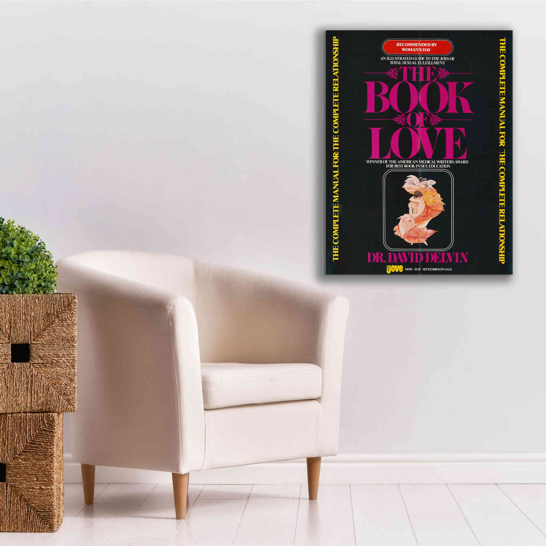 'The Book Of Love (1977)' by Epic Portfolio, Giclee Canvas Wall Art,26x34