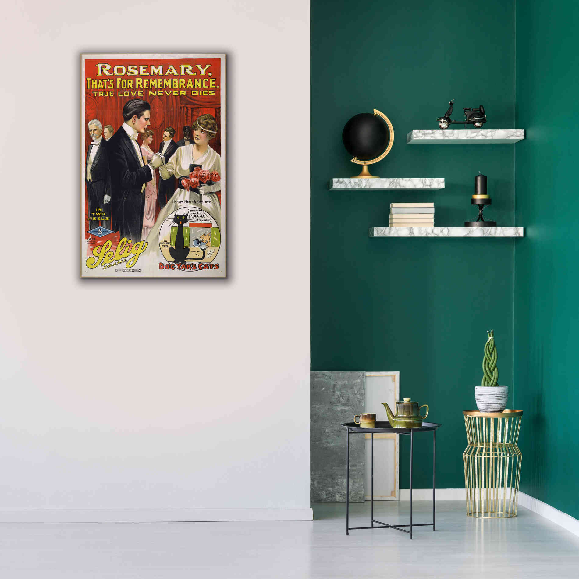 'Rosemary, That’S For Remembrance (1914)' by Epic Portfolio, Giclee Canvas Wall Art,26x40
