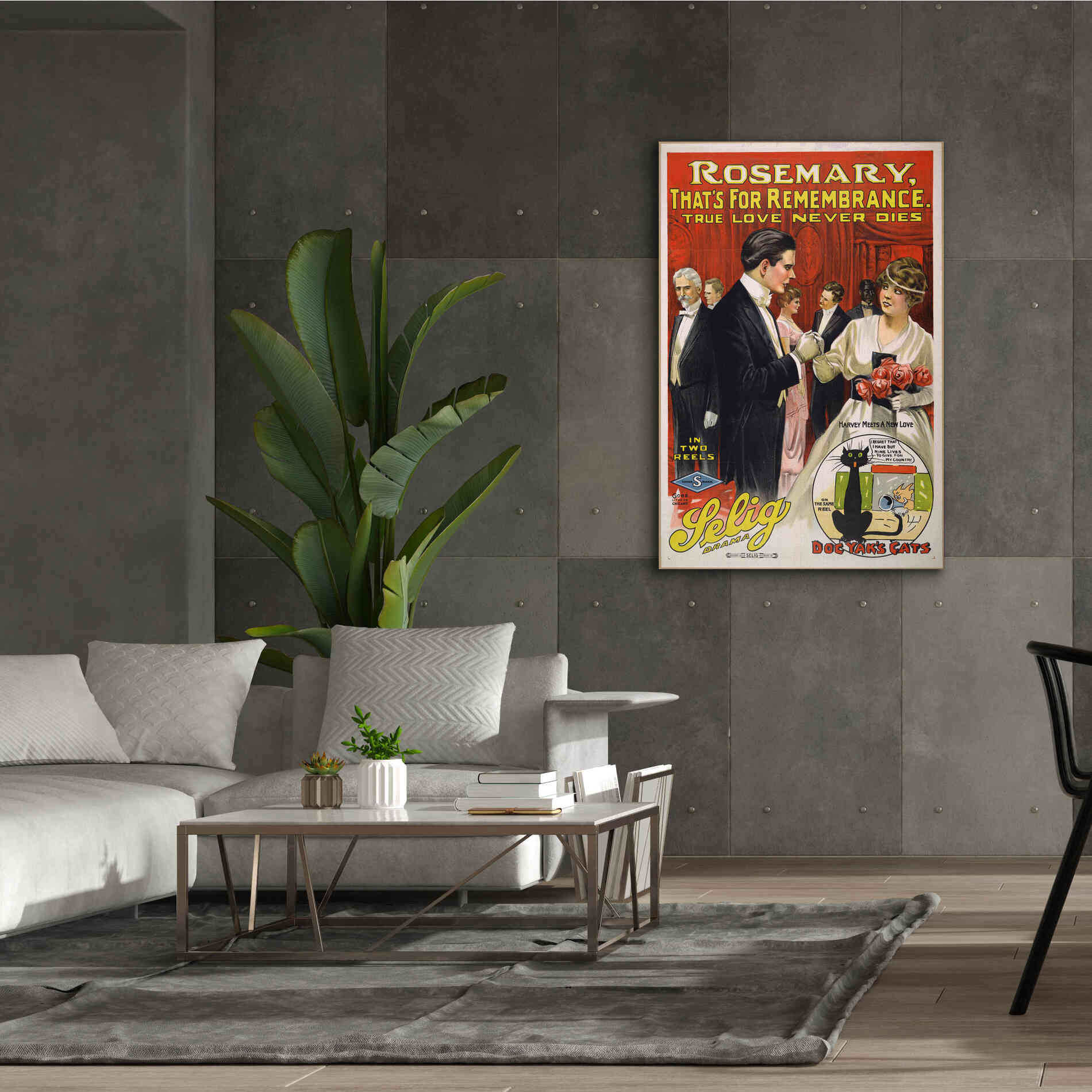 'Rosemary, That’S For Remembrance (1914)' by Epic Portfolio, Giclee Canvas Wall Art,40x60