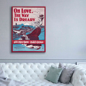 'Oh Love, The Way Is Dreary (1901)' by Epic Portfolio, Giclee Canvas Wall Art,40x54