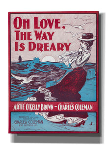'Oh Love, The Way Is Dreary (1901)' by Epic Portfolio, Giclee Canvas Wall Art