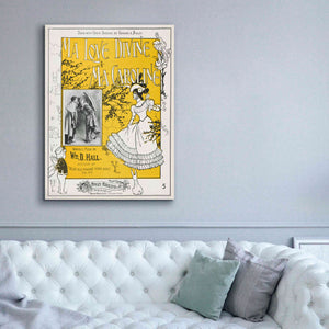 'Ma Love Divine, Ma Caroline (1899)' by Epic Portfolio, Giclee Canvas Wall Art,40x54