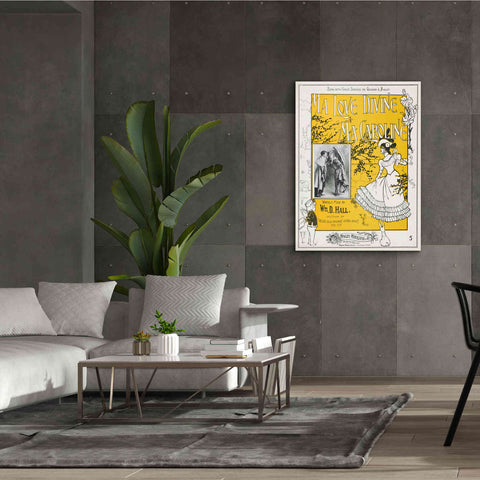 Image of 'Ma Love Divine, Ma Caroline (1899)' by Epic Portfolio, Giclee Canvas Wall Art,40x54