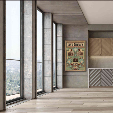 Image of 'Love’S Stratagem (1909)' by Epic Portfolio, Giclee Canvas Wall Art,40x60