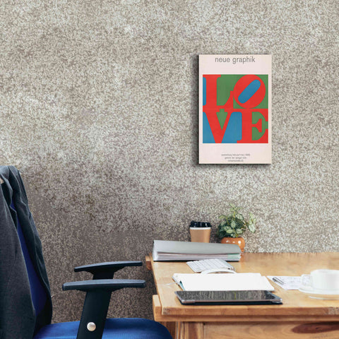 Image of 'Love. Neue Graphik (1968)' by Epic Portfolio, Giclee Canvas Wall Art,12x18
